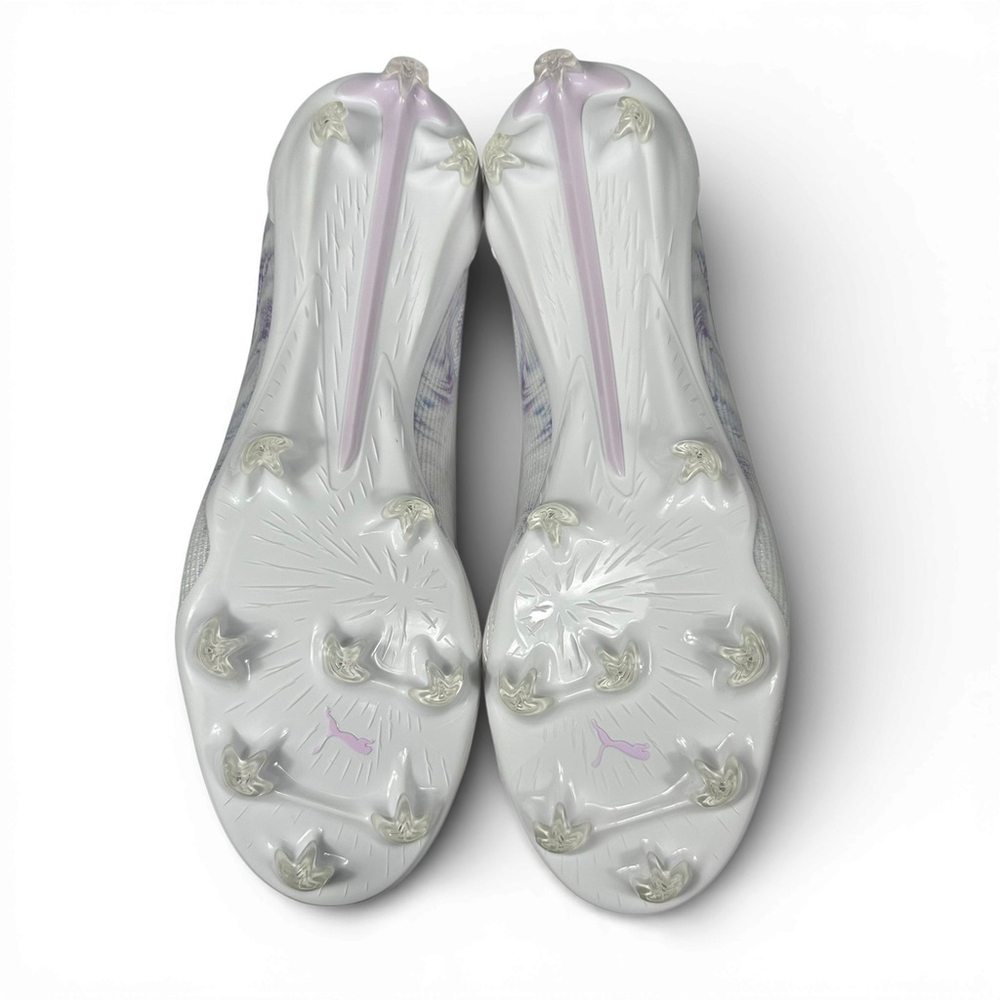 PUMA Ultra 5 Ultimate Brilliance Soccer Cleats White Sneakers Athletic Womens 10 - Picture 5 of 7